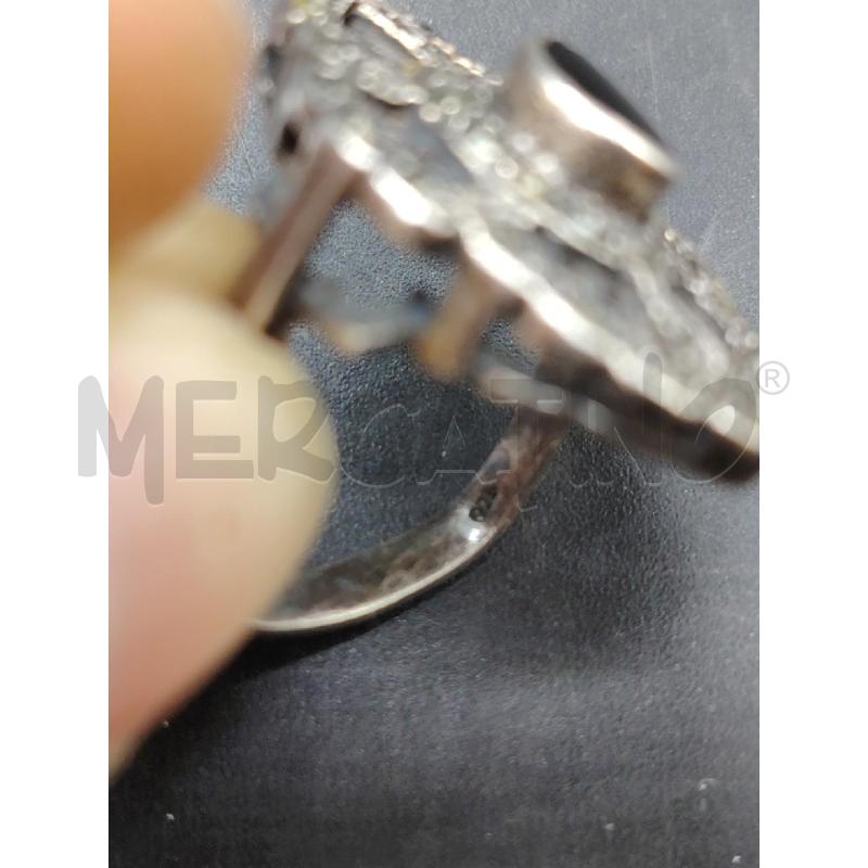 ANELLO FUSION MARCASSITE ROMBO NE | Mercatino dell'Usato Roma eur 4