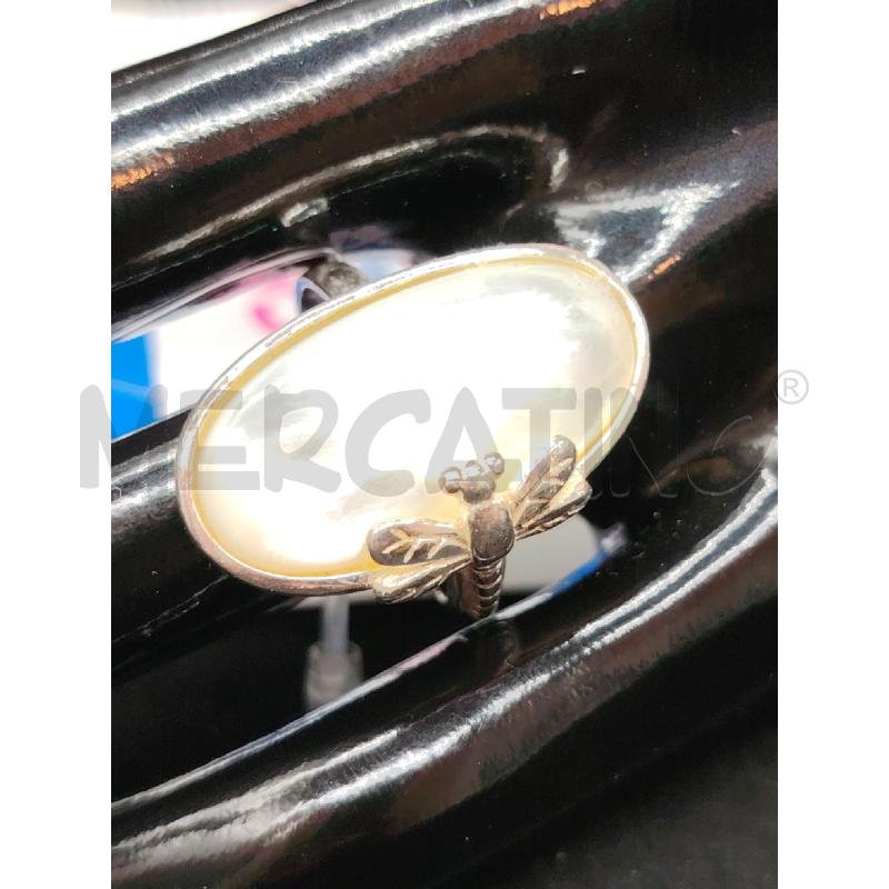 ANELLO FUSION OVALE MADREPERLA | Mercatino dell'Usato Roma eur 2