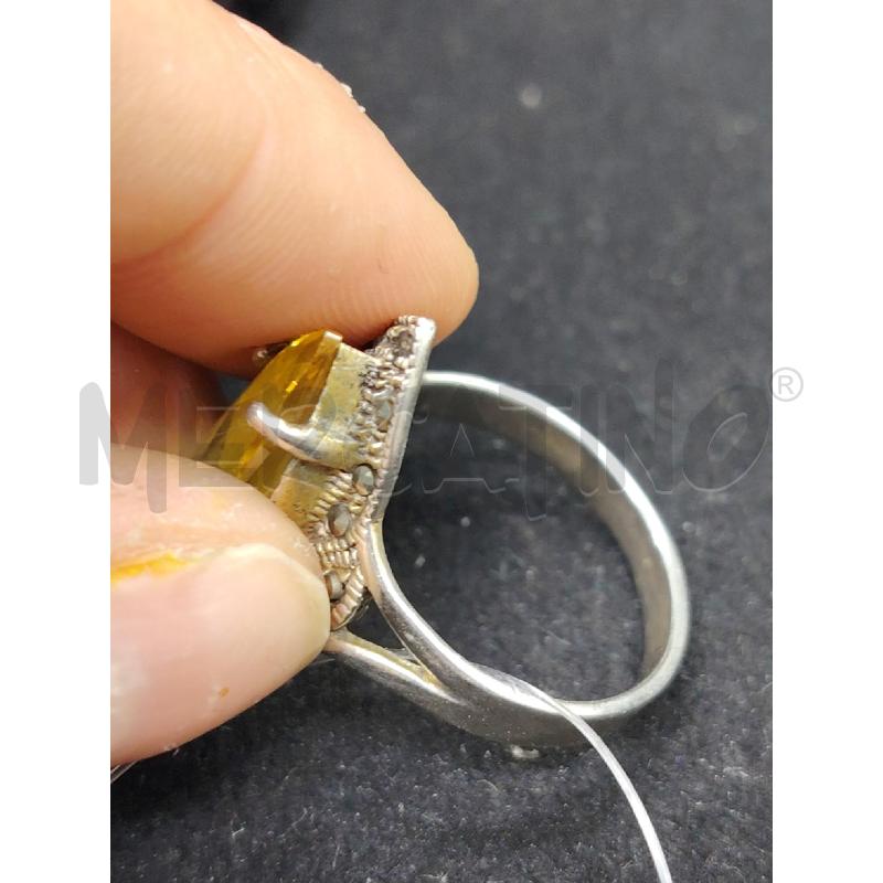 ANELLO FUSION PIETRA OVALE GIA | Mercatino dell'Usato Roma eur 3
