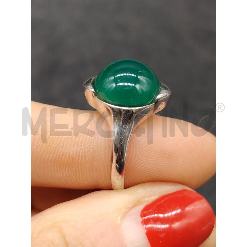 ANELLO FUSION PIETRA VER | Mercatino dell'Usato Roma eur 2