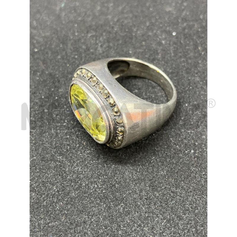 ANELLO FUSION QUARZO CITRINO | Mercatino dell'Usato Roma eur 3