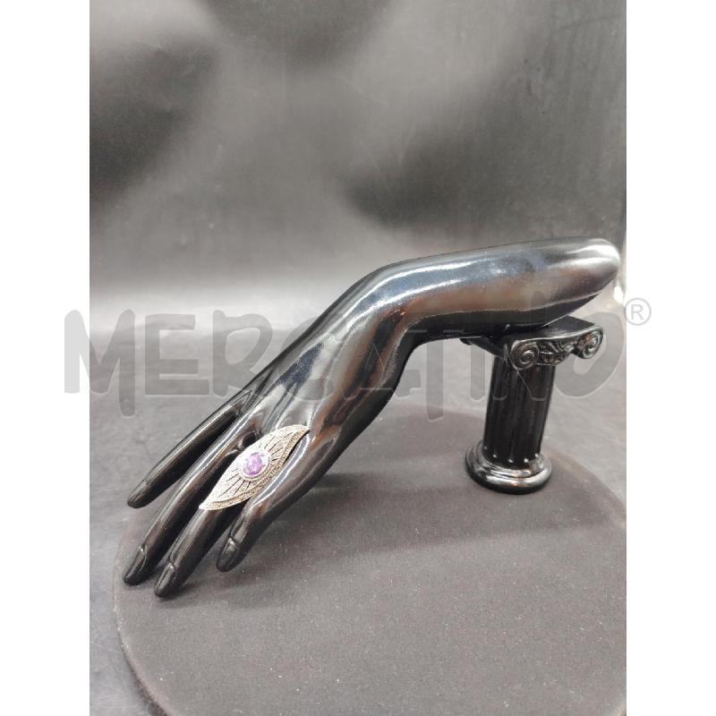 ANELLO FUSION ROMBO AMETISTA | Mercatino dell'Usato Roma eur 1