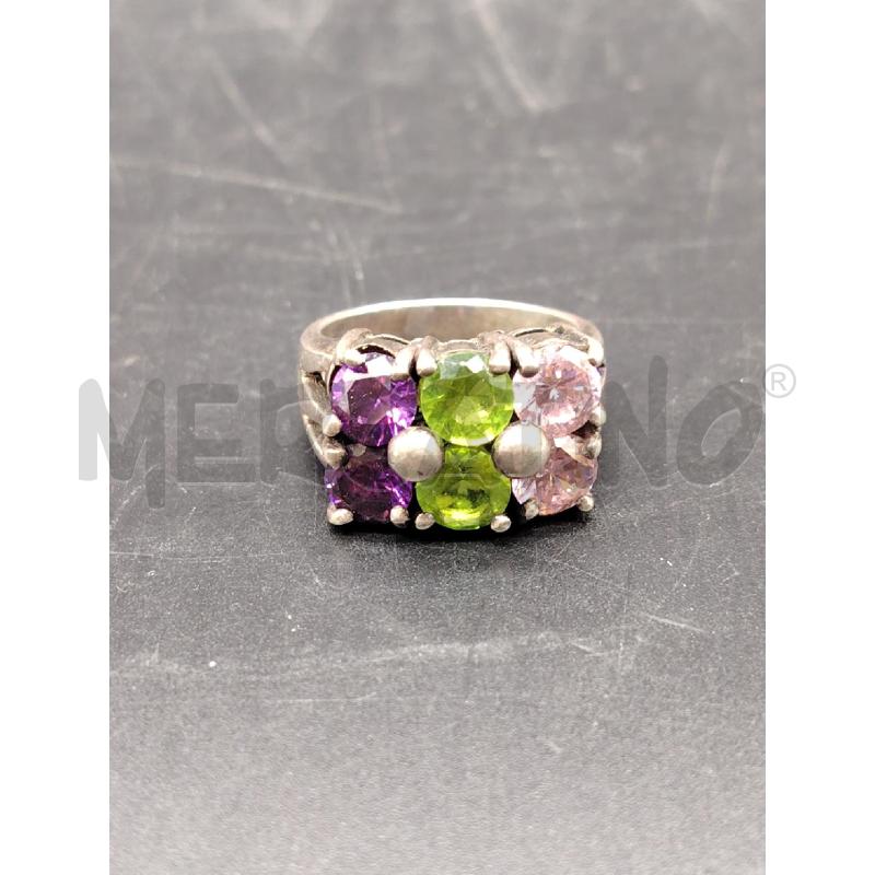 ANELLO FUSION STRASS VER RS VIO  | Mercatino dell'Usato Roma eur 1