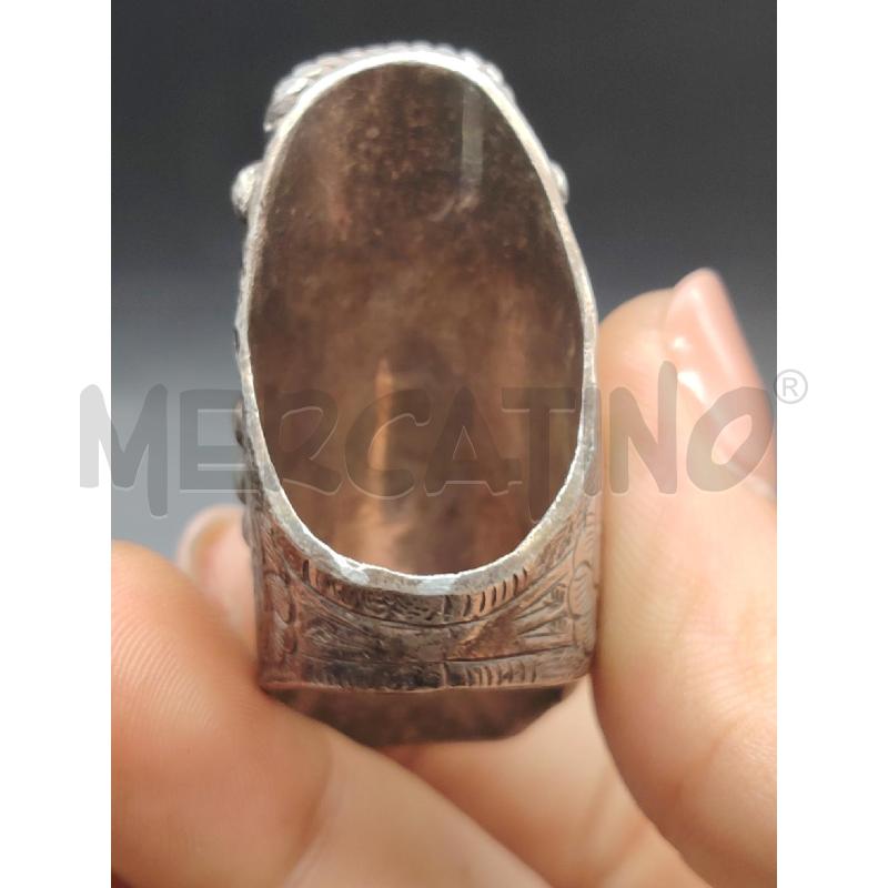 ANELLO FUSION TIBETANO CORALLI TURCHESE  | Mercatino dell'Usato Roma eur 4