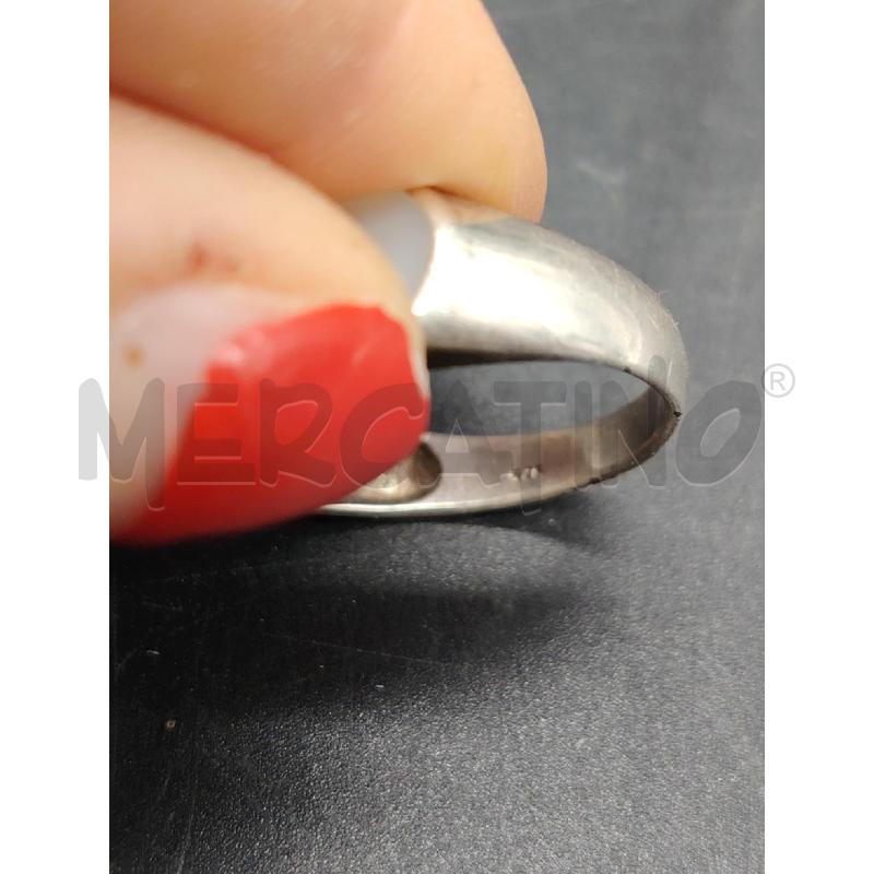 ANELLO FUSION TRE PIETRE MADREPERLA | Mercatino dell'Usato Roma eur 3