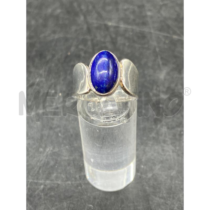 ANELLO FUSION  OVALE BLU  | Mercatino dell'Usato Roma eur 1
