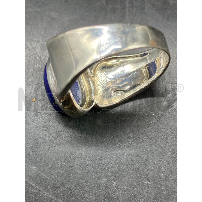 ANELLO FUSION  OVALE BLU  | Mercatino dell'Usato Roma eur 4