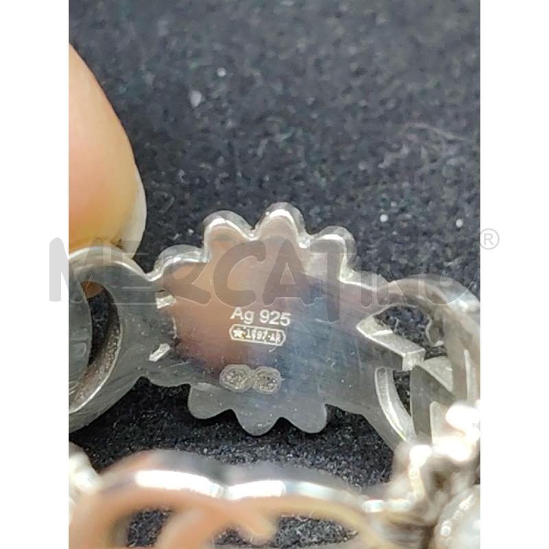 ANELLO GUCCI GG MARMONT STERLING MADREPERLA TOPAZIO | Mercatino dell'Usato Roma eur 4
