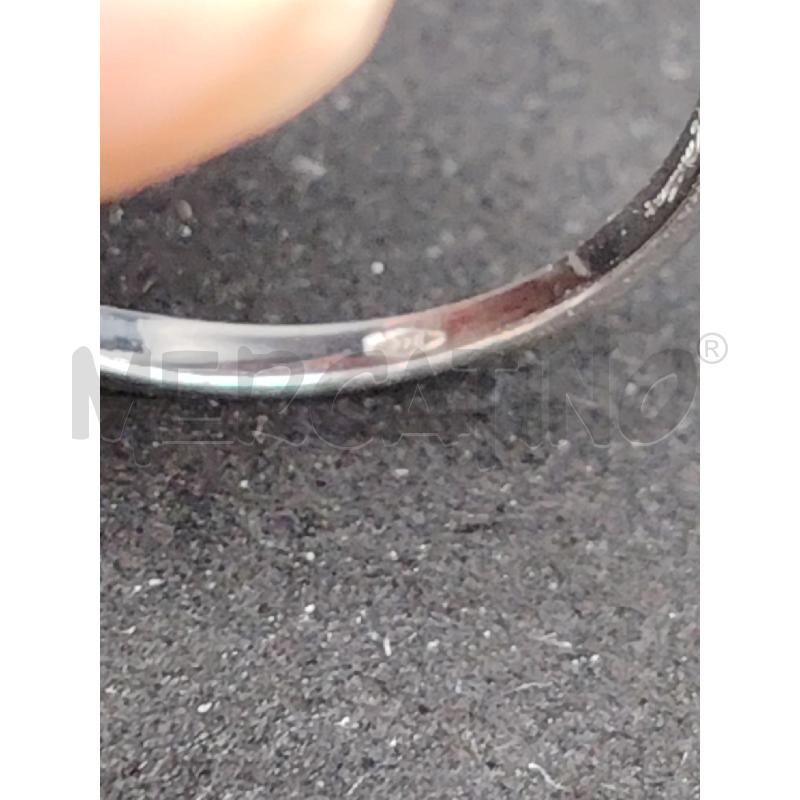 ANELLO MILUNA ACQUA MARINA  | Mercatino dell'Usato Roma eur 3
