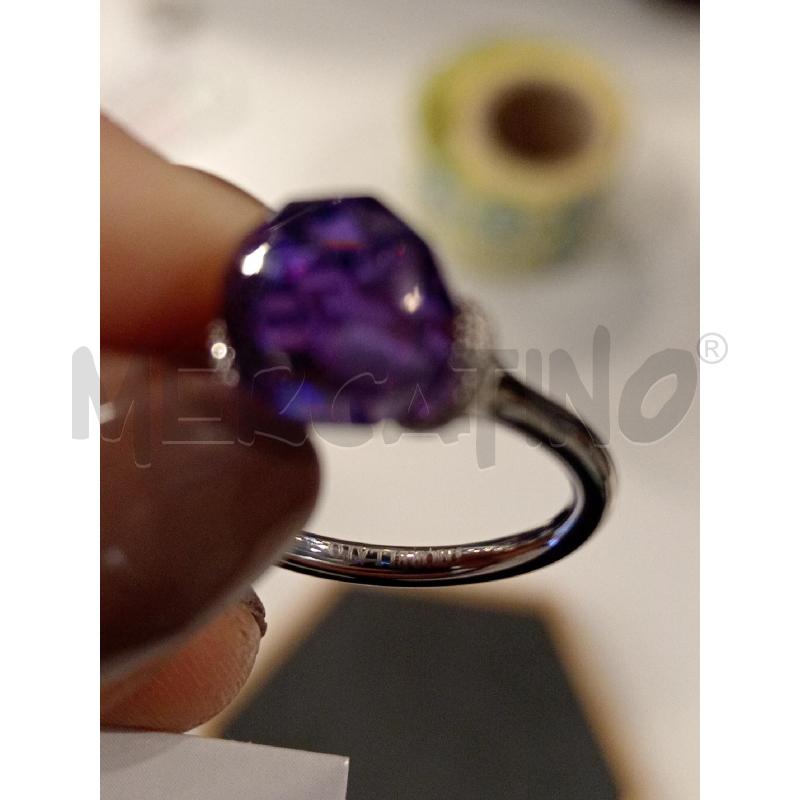 ANELLO MORELLATO PIETRA VIO SFACC | Mercatino dell'Usato Roma eur 3