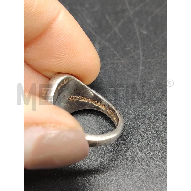 ANELLO NOVE25 FUSION OVALE NE | Mercatino dell'Usato Roma eur 2
