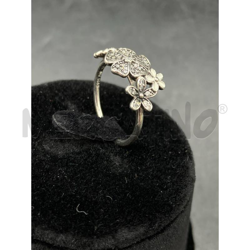 ANELLO PANDORA FIORI SMALTO | Mercatino dell'Usato Roma eur 3