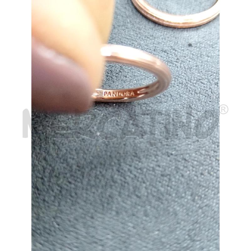ANELLO PANDORA MIGNOLO DOR RS 2PZ | Mercatino dell'Usato Roma eur 2