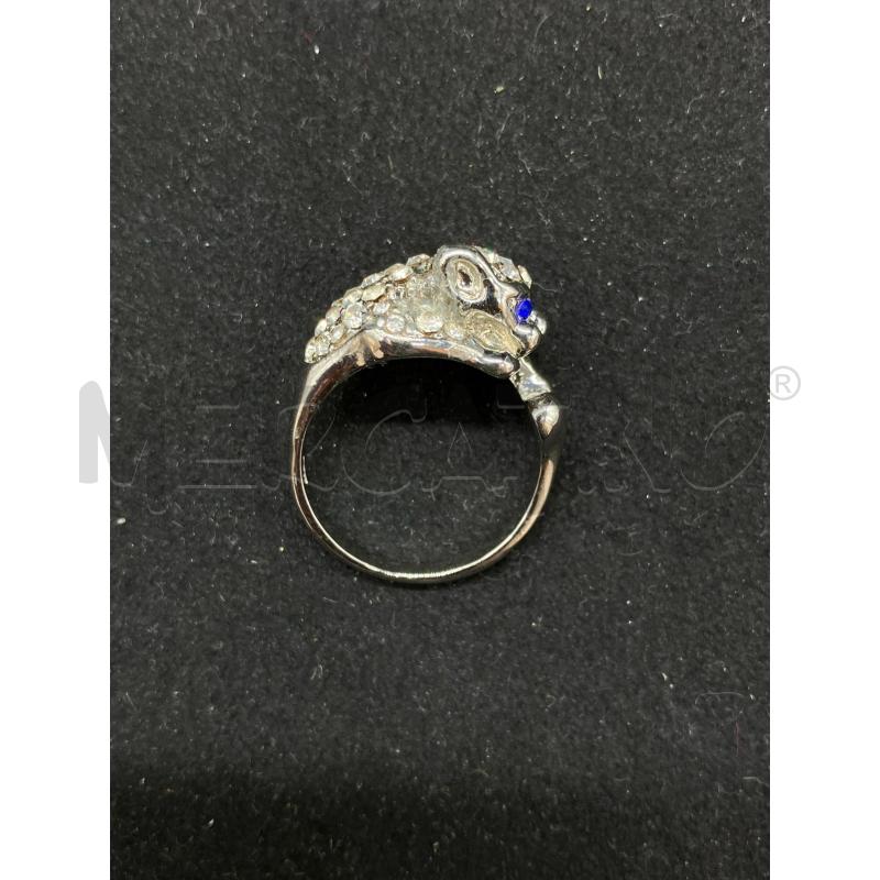 ANELLO PANTERA STRASS | Mercatino dell'Usato Roma eur 3