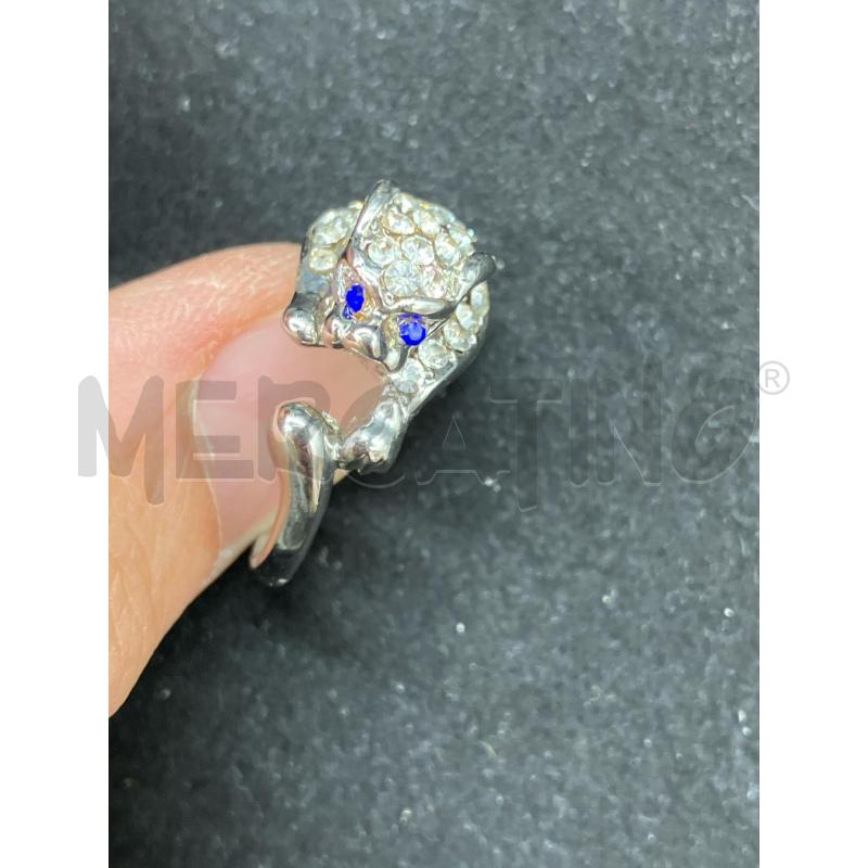 ANELLO PANTERA STRASS | Mercatino dell'Usato Roma eur 4