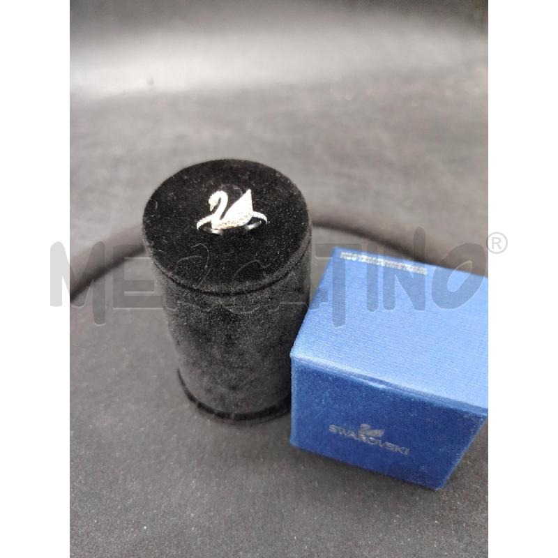 ANELLO SWAROVSKI CIGNO STRASS | Mercatino dell'Usato Roma eur 1