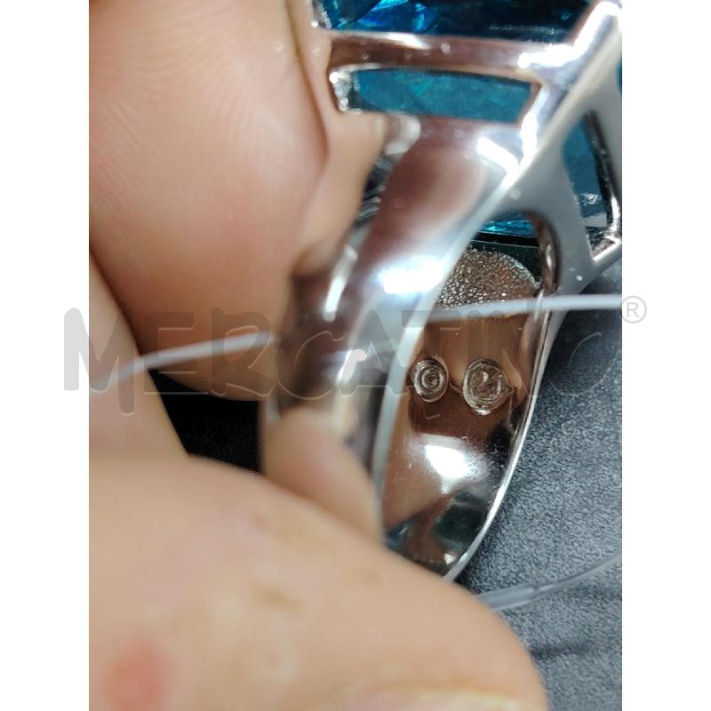 ANELLO SWAROVSKI CRISTALLO CEL ALTO SFACC | Mercatino dell'Usato Roma eur 3