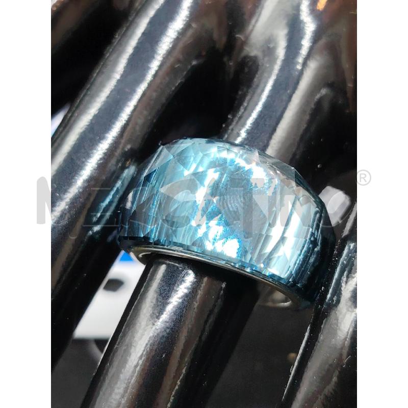 ANELLO SWAROVSKI CRISTALLO SFACCETTATO CEL  | Mercatino dell'Usato Roma eur 2