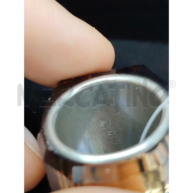 ANELLO SWAROVSKI CRISTALLO SFACCETTATO MARR | Mercatino dell'Usato Roma eur 3