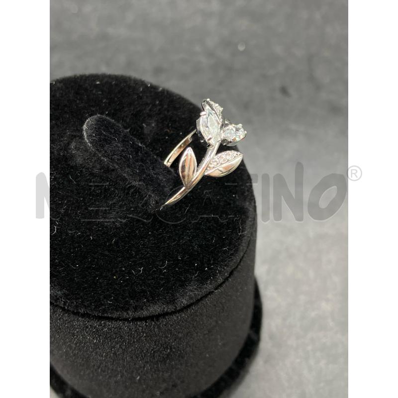 ANELLO SWAROVSKI FOGLIE BRILL | Mercatino dell'Usato Roma eur 2