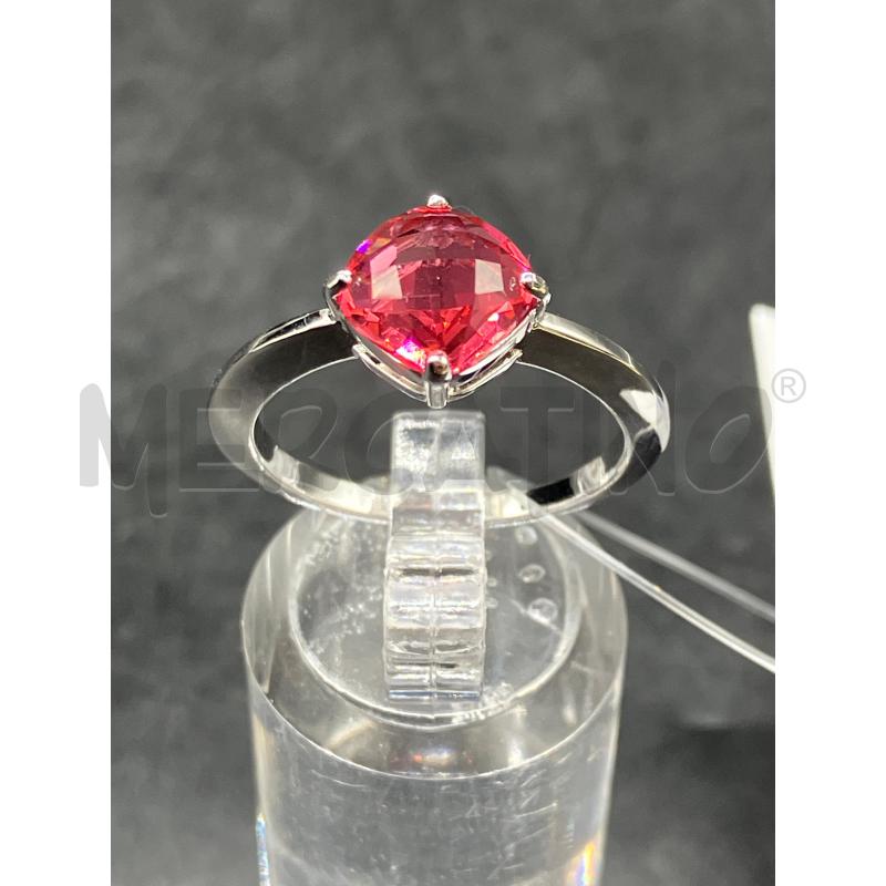 ANELLO SWAROVSKI PIETRA QUADRATA RS  | Mercatino dell'Usato Roma eur 1