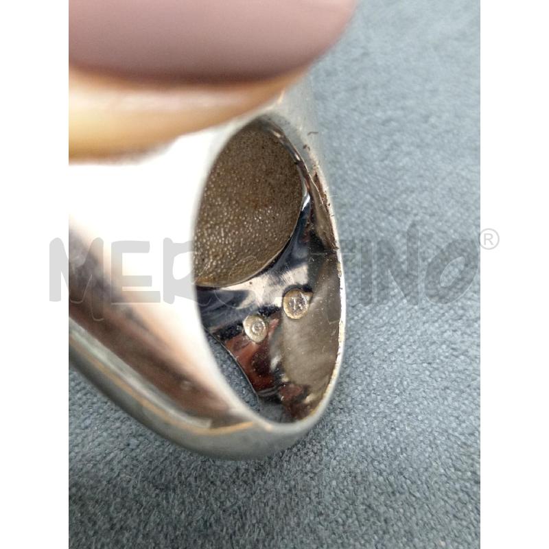 ANELLO SWAROVSKI TRAINGOLO STRASS LATO BIA | Mercatino dell'Usato Roma eur 3