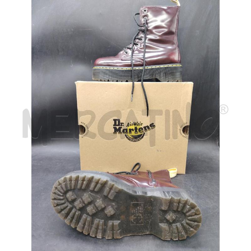 ANFIBI DR MARTENS SCATOLA JADON II VEGAN CHERRY RED | Mercatino dell'Usato Roma eur 3
