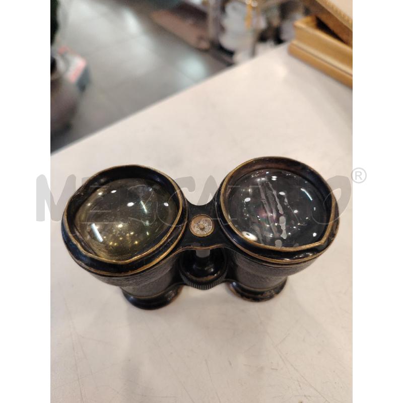ANTICO BINOCOLO CON BUSSOLA INCORPORATA  PARIS IRIS  | Mercatino dell'Usato Roma eur 2