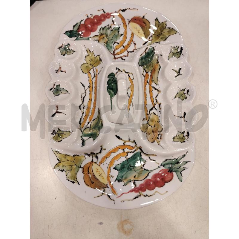 ANTIPASTIERA  CER  DECORATA | Mercatino dell'Usato Roma eur 1