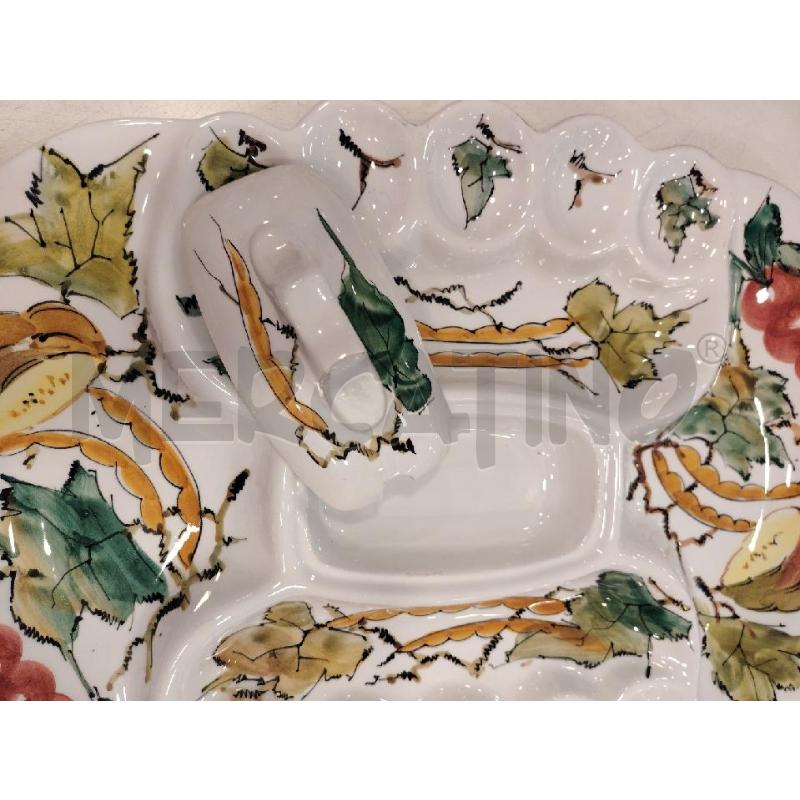 ANTIPASTIERA  CER  DECORATA | Mercatino dell'Usato Roma eur 2