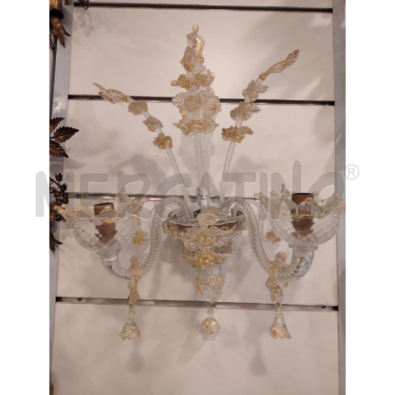 APPLIQUE MURANO 2L | Mercatino dell'Usato Roma eur 1