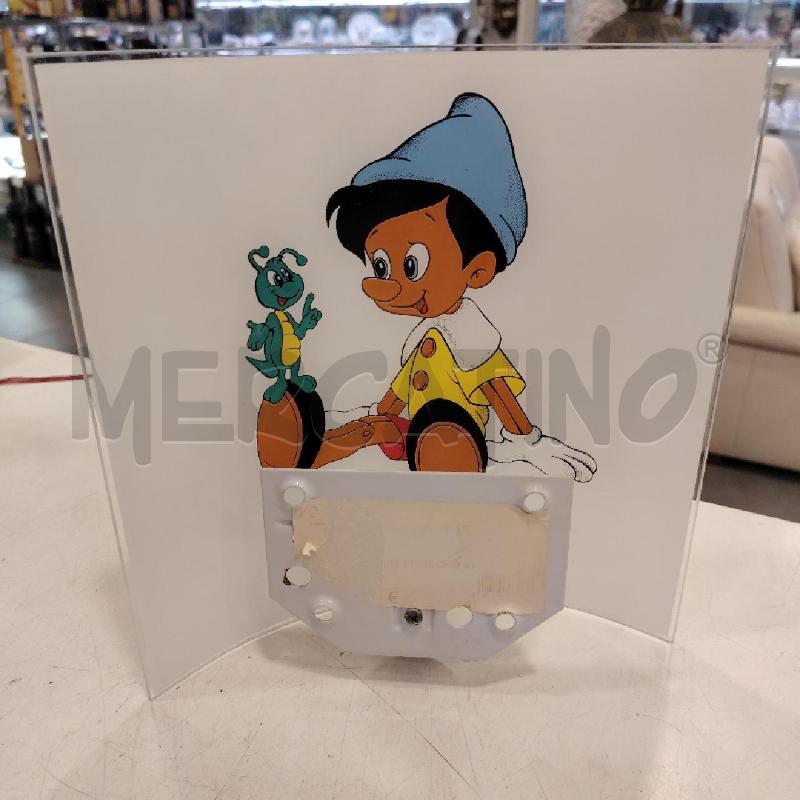 APPLIQUE VETRO PINOCCHIO  | Mercatino dell'Usato Roma eur 3
