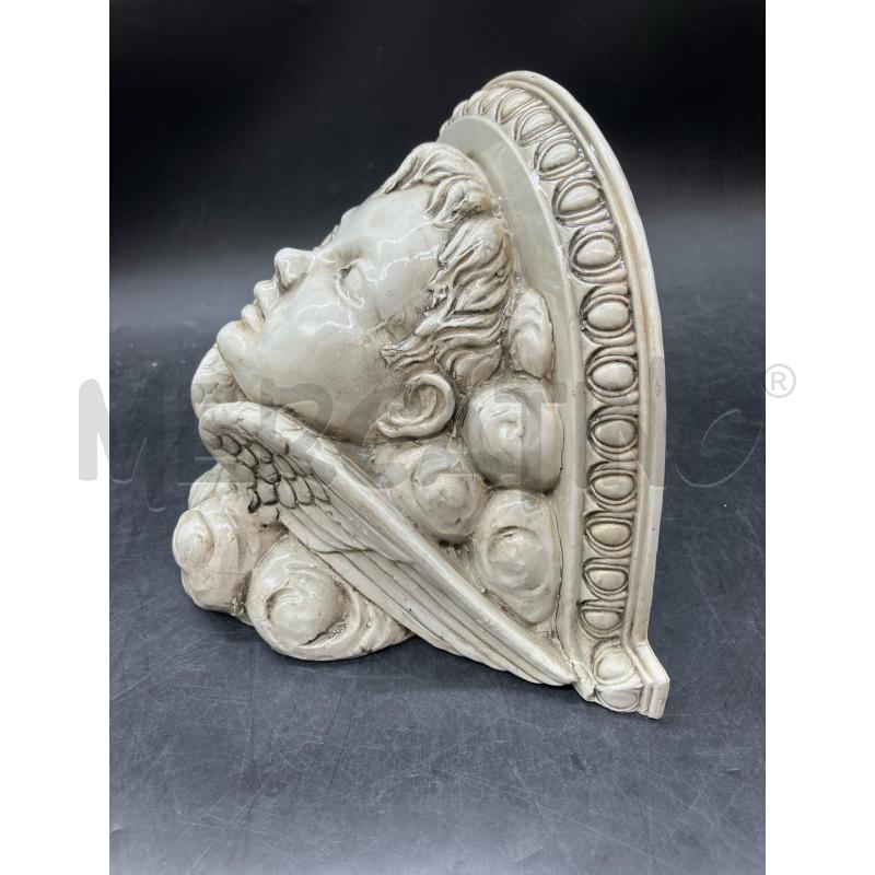 APPLIQUE  DA MURO TESTA CHERUBINO DA RIV | Mercatino dell'Usato Roma eur 2