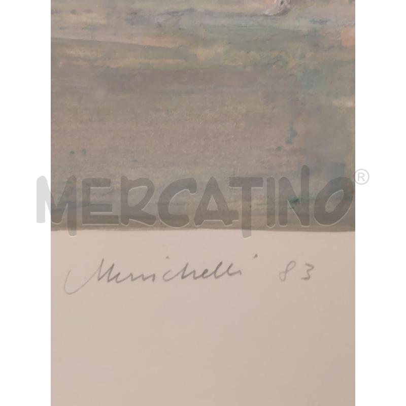 ASTRATTO A FIRMA MENICHELLI | Mercatino dell'Usato Roma eur 2