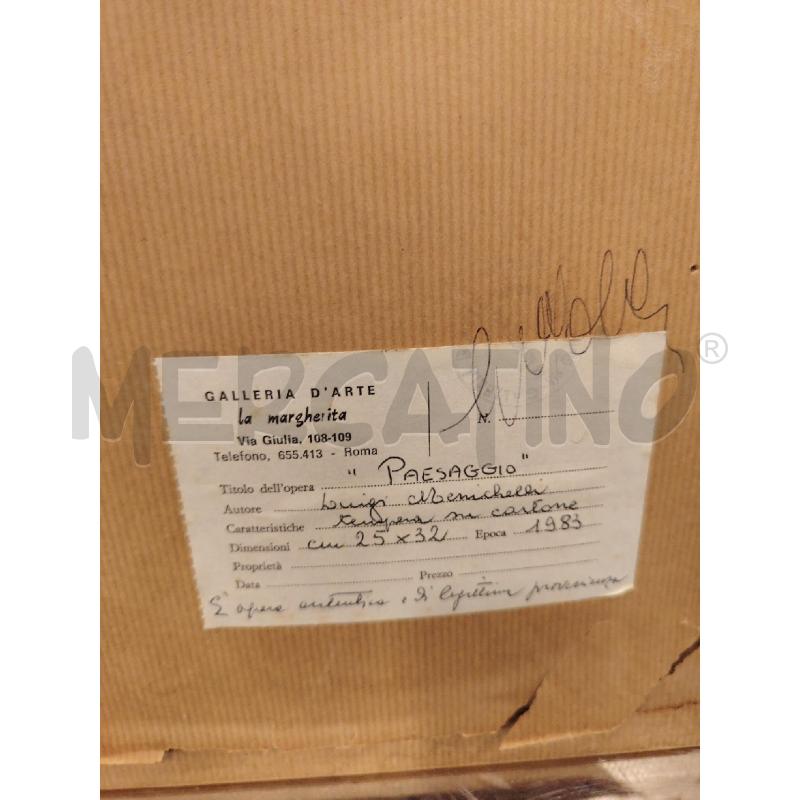 ASTRATTO A FIRMA MENICHELLI | Mercatino dell'Usato Roma eur 4