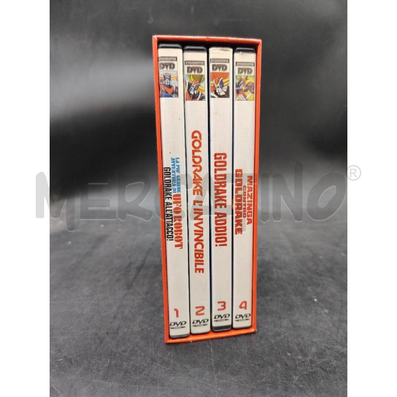 ATLAS UFO ROBOT GOLDRAKE 4 DVD MOVIES BOX COLLECT | Mercatino dell'Usato Roma eur 2