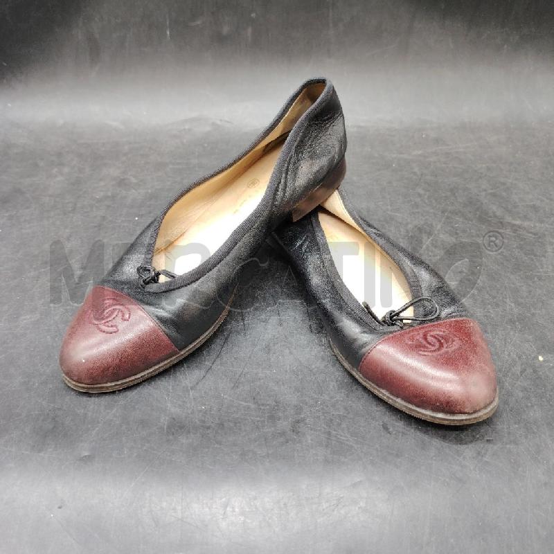 BALLERINA CHANEL BERE PUNTA BORDEAUX | Mercatino dell'Usato Roma eur 1