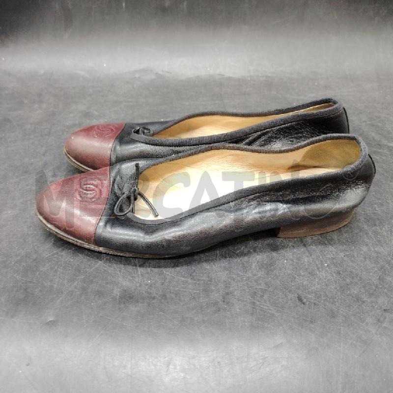 BALLERINA CHANEL BERE PUNTA BORDEAUX | Mercatino dell'Usato Roma eur 3