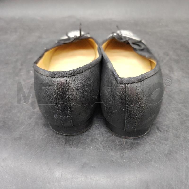 BALLERINA CHANEL NERE PUNTA ARG  | Mercatino dell'Usato Roma eur 4