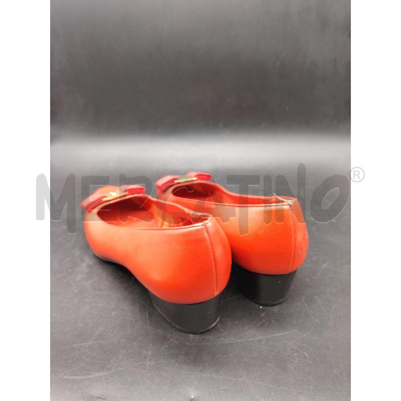BALLERINA FERRAGAMO RSS TACCO FIOCCO  | Mercatino dell'Usato Roma eur 2