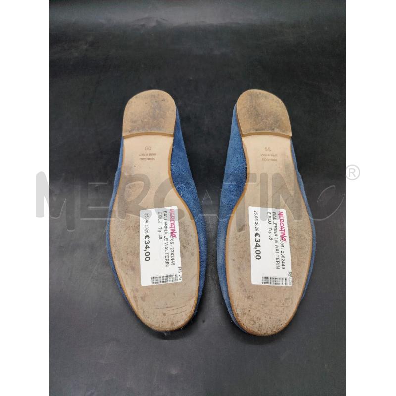BALLERINA LE WALTERINE BLU  | Mercatino dell'Usato Roma eur 3