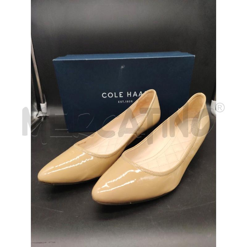 BALLERINA SCATO COLE HANN TACCO BEI VERNICE | Mercatino dell'Usato Roma eur 1