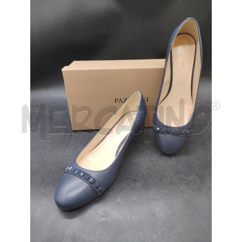 BALLERINA SCATO PAZOLINI BLU FASCIA PIETRE | Mercatino dell'Usato Roma eur 1