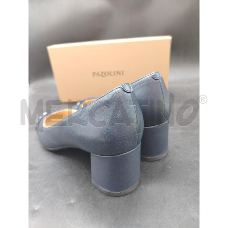 BALLERINA SCATO PAZOLINI BLU FASCIA PIETRE | Mercatino dell'Usato Roma eur 2
