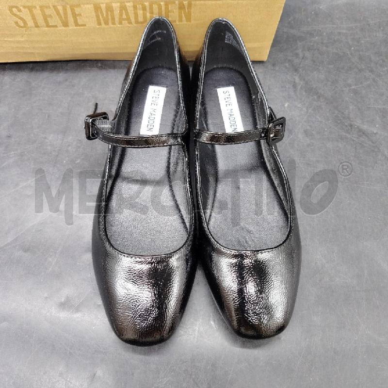 BALLERINA SCATO STEVE MADDEN NERE LUCIDE  | Mercatino dell'Usato Roma eur 2