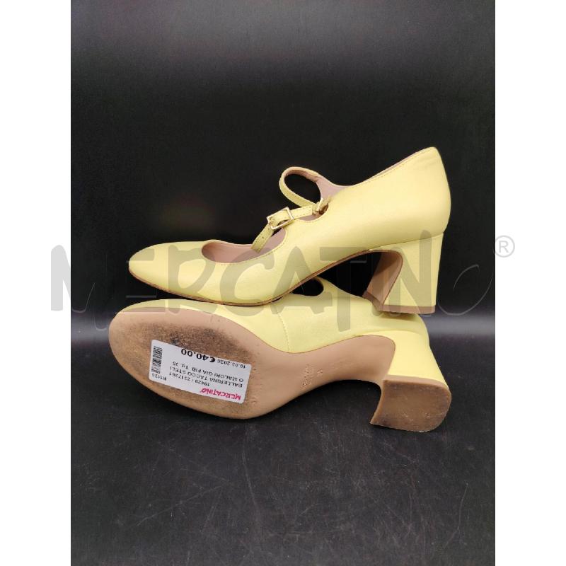 BALLERINA TACCO STELIO MALORI GIA FIBBIA | Mercatino dell'Usato Roma eur 3