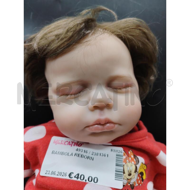 BAMBOLA REBORN | Mercatino dell'Usato Roma eur 3