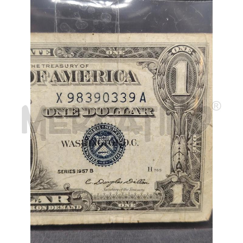BANCONOTA 1 DOLLARO BOLL BLU | Mercatino dell'Usato Roma eur 3