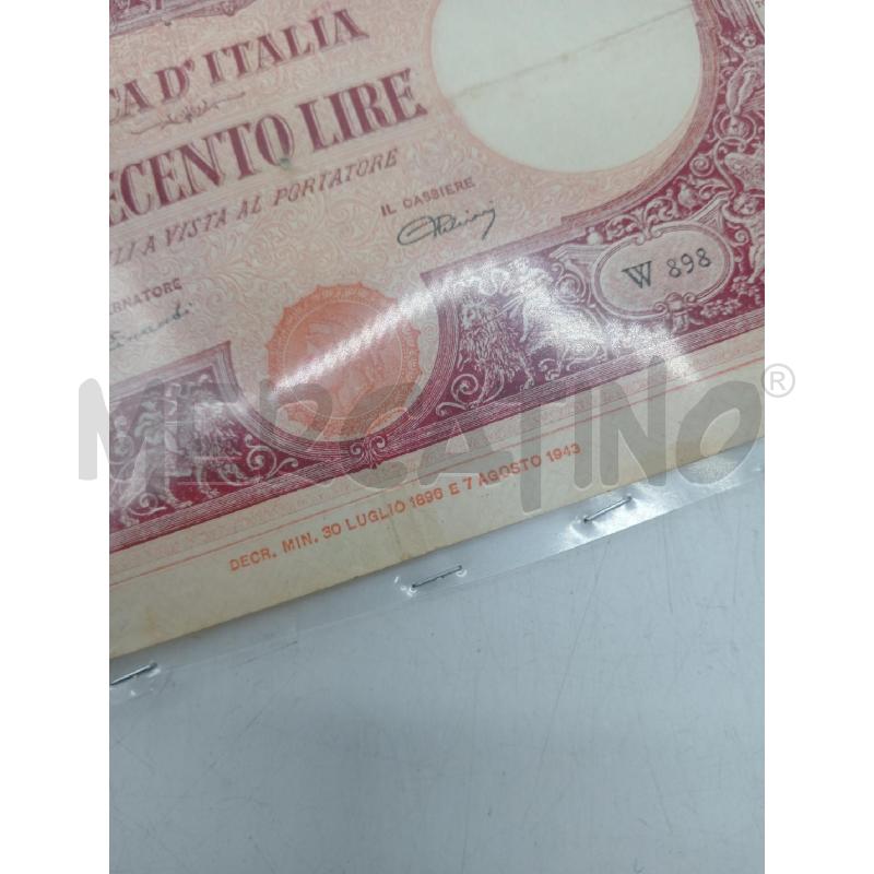 BANCONOTA BANCA D'ITALIA 500 LIRE 1946 BARBETTI  | Mercatino dell'Usato Roma eur 4