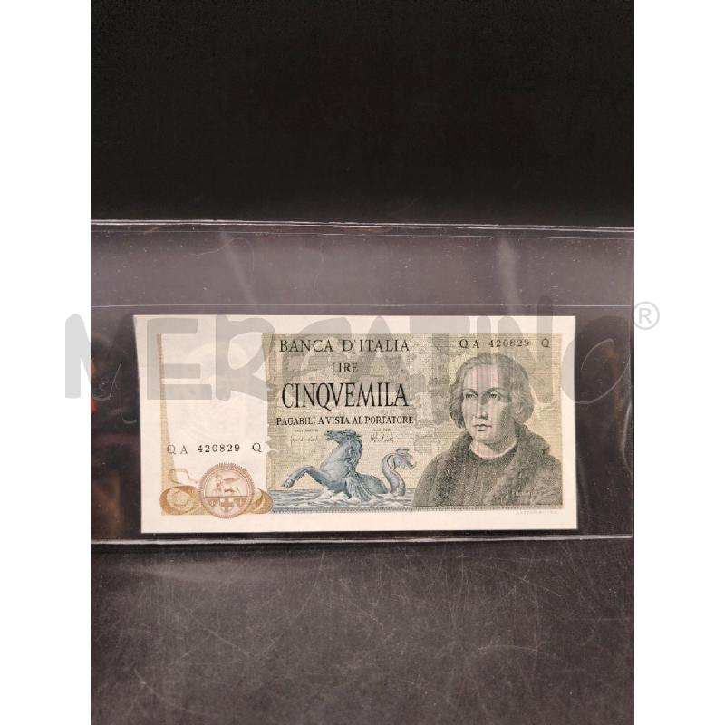 BANCONOTA CINQUEMILA LIRE 1973 | Mercatino dell'Usato Roma eur 1